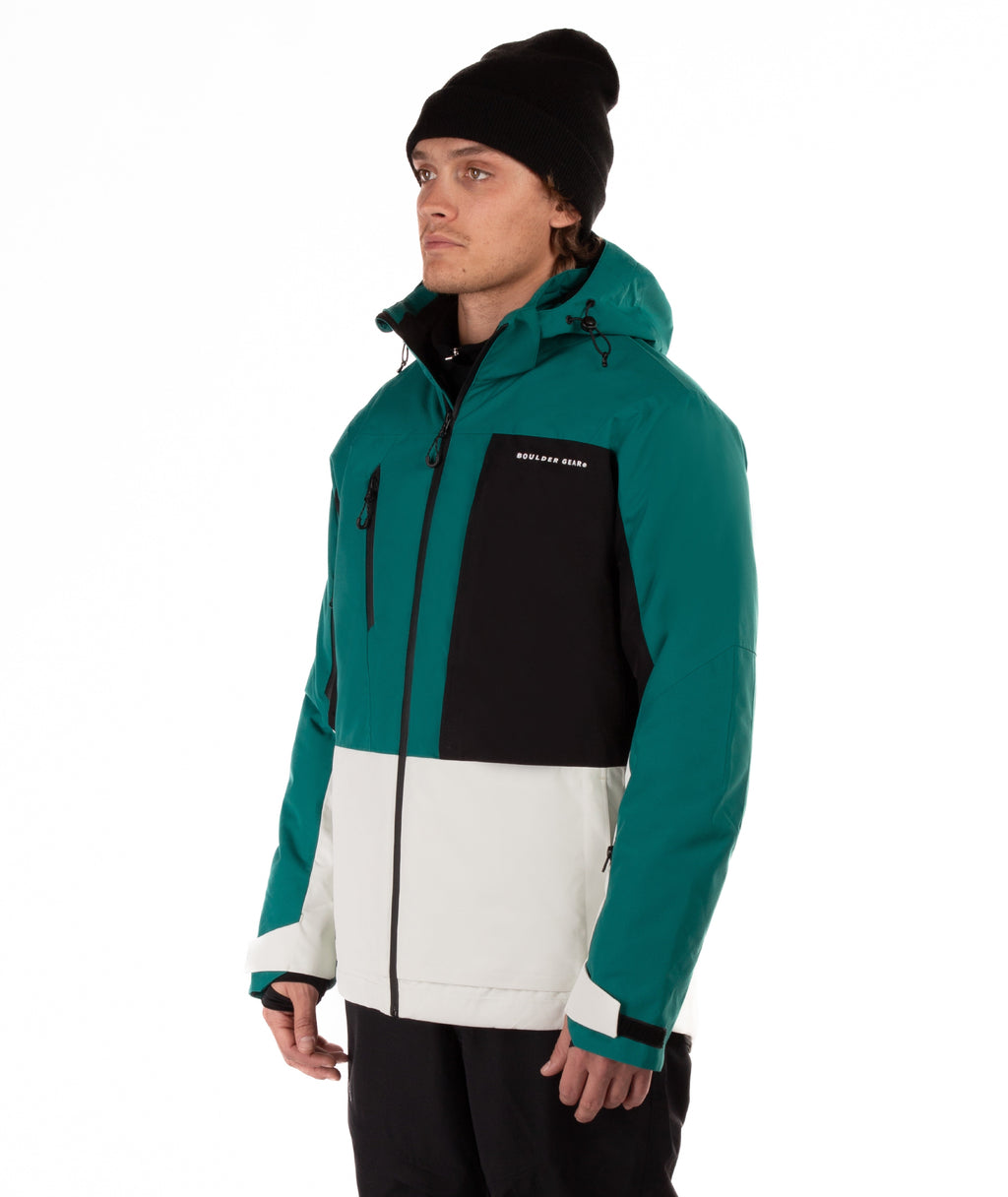 Boulder Gear Men's Reactor Waterproof Insulated Freeride Ski Jacket