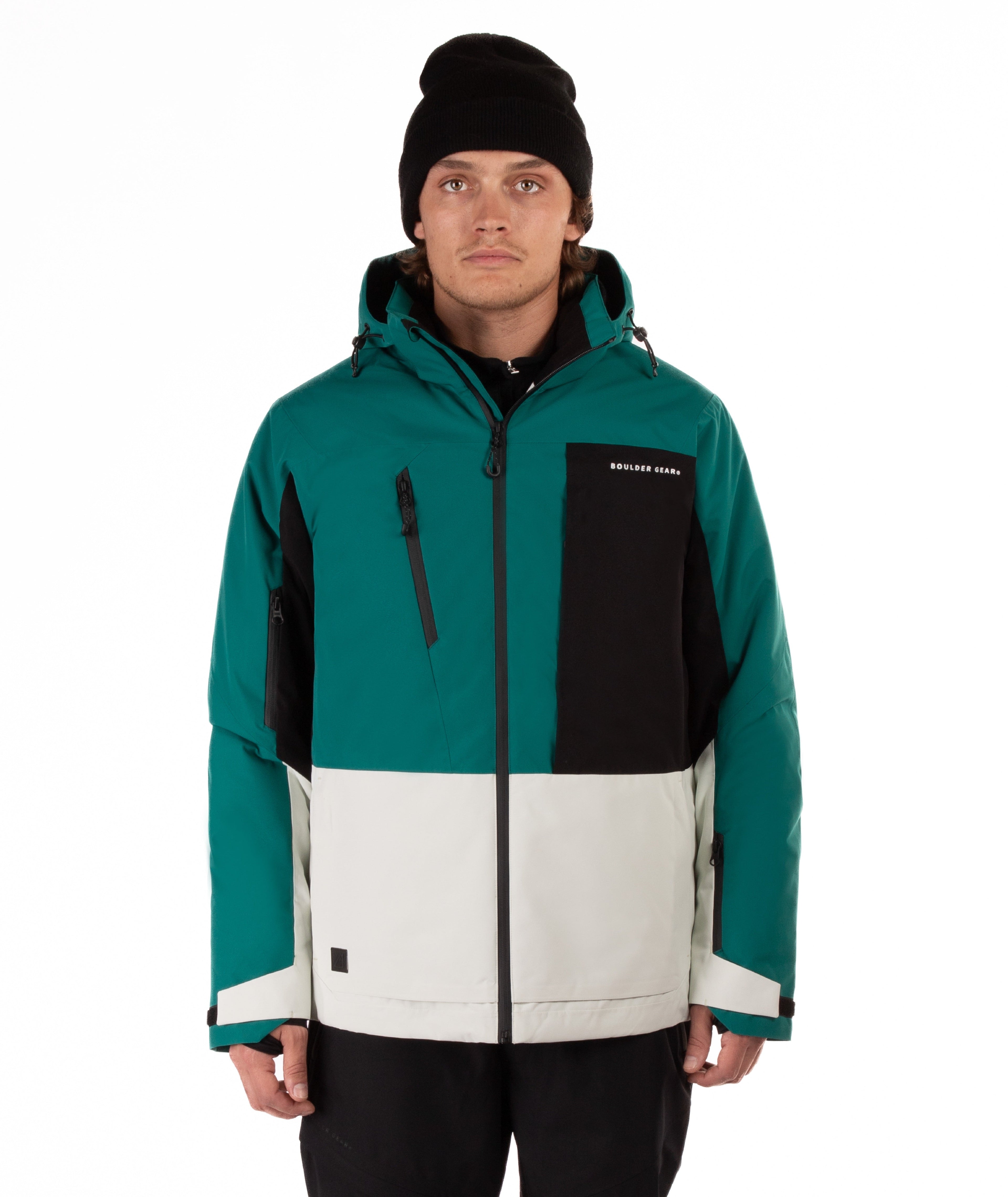 Boulder Gear Men's Reactor Waterproof Insulated Freeride Ski Jacket