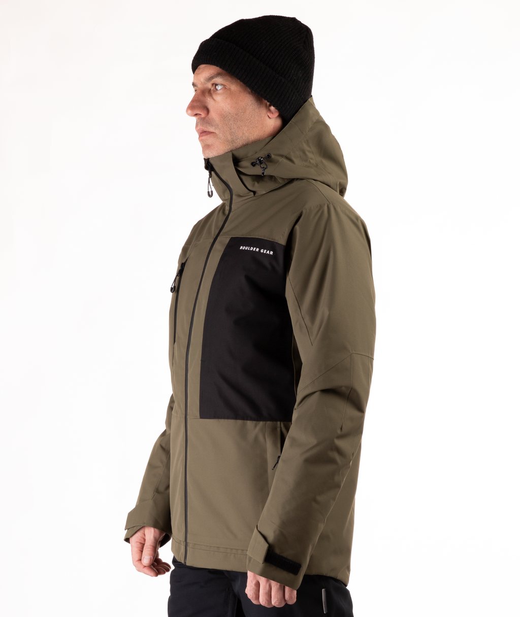 Boulder Gear Men's Reactor Waterproof Insulated Freeride Ski Jacket