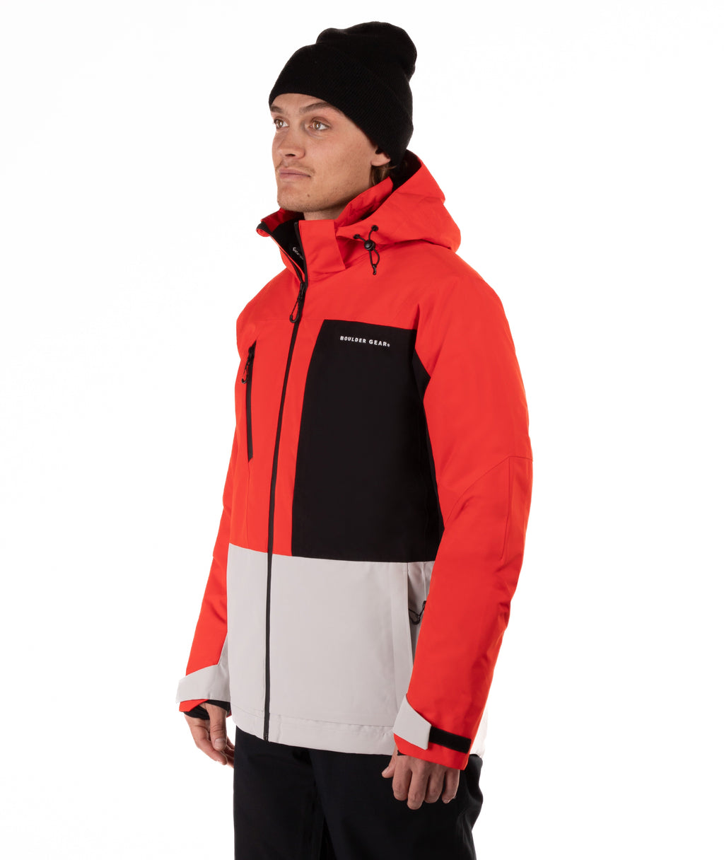 Boulder Gear Men's Reactor Waterproof Insulated Freeride Ski Jacket