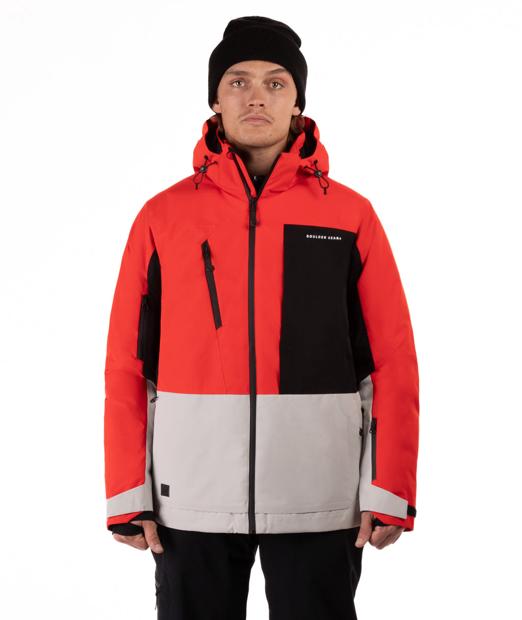 Boulder Gear Men's Reactor Waterproof Insulated Freeride Ski Jacket