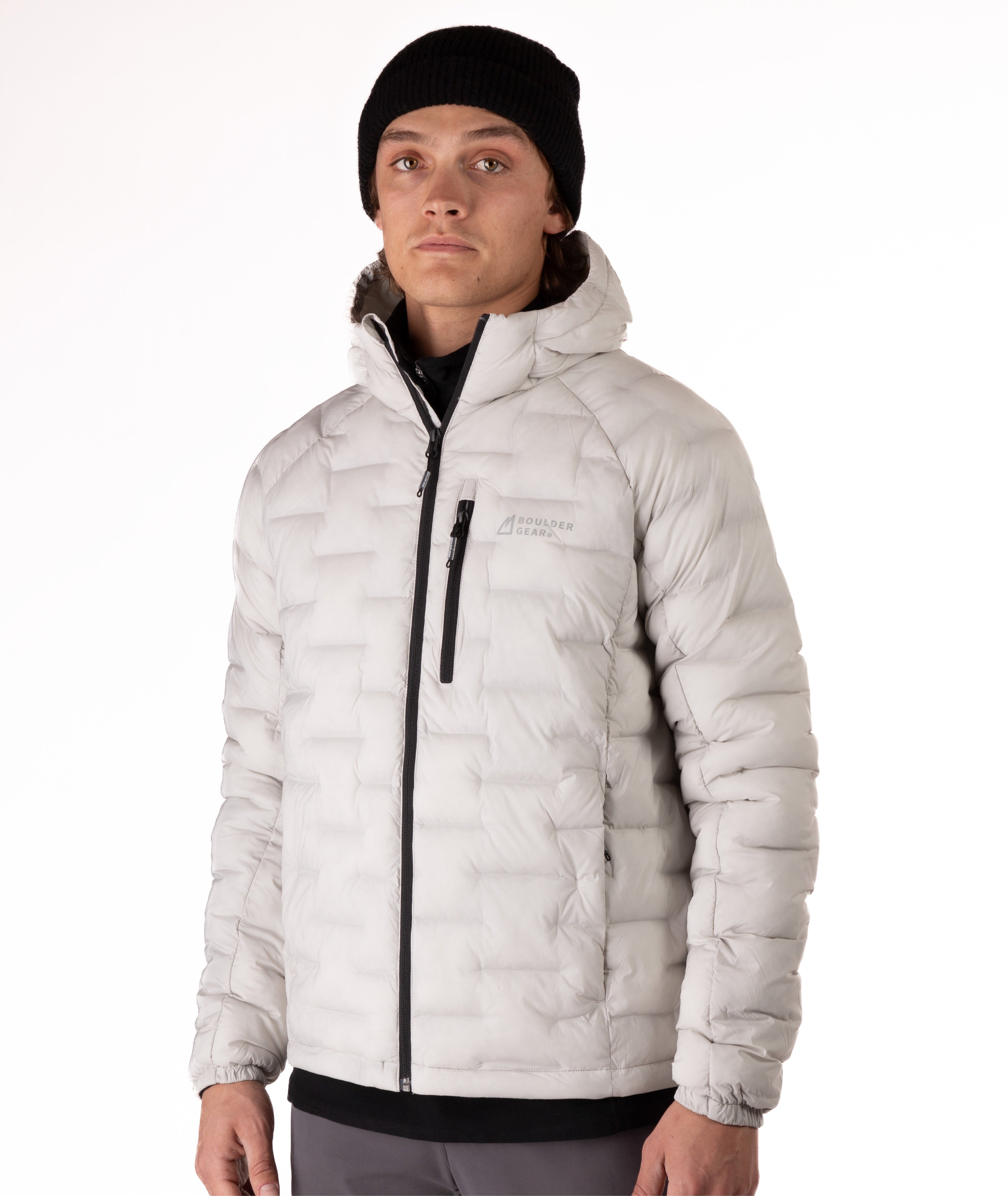 Boulder Gear Men's Endurance 4-Way Stretch Recycled Insulated Hooded Jacket