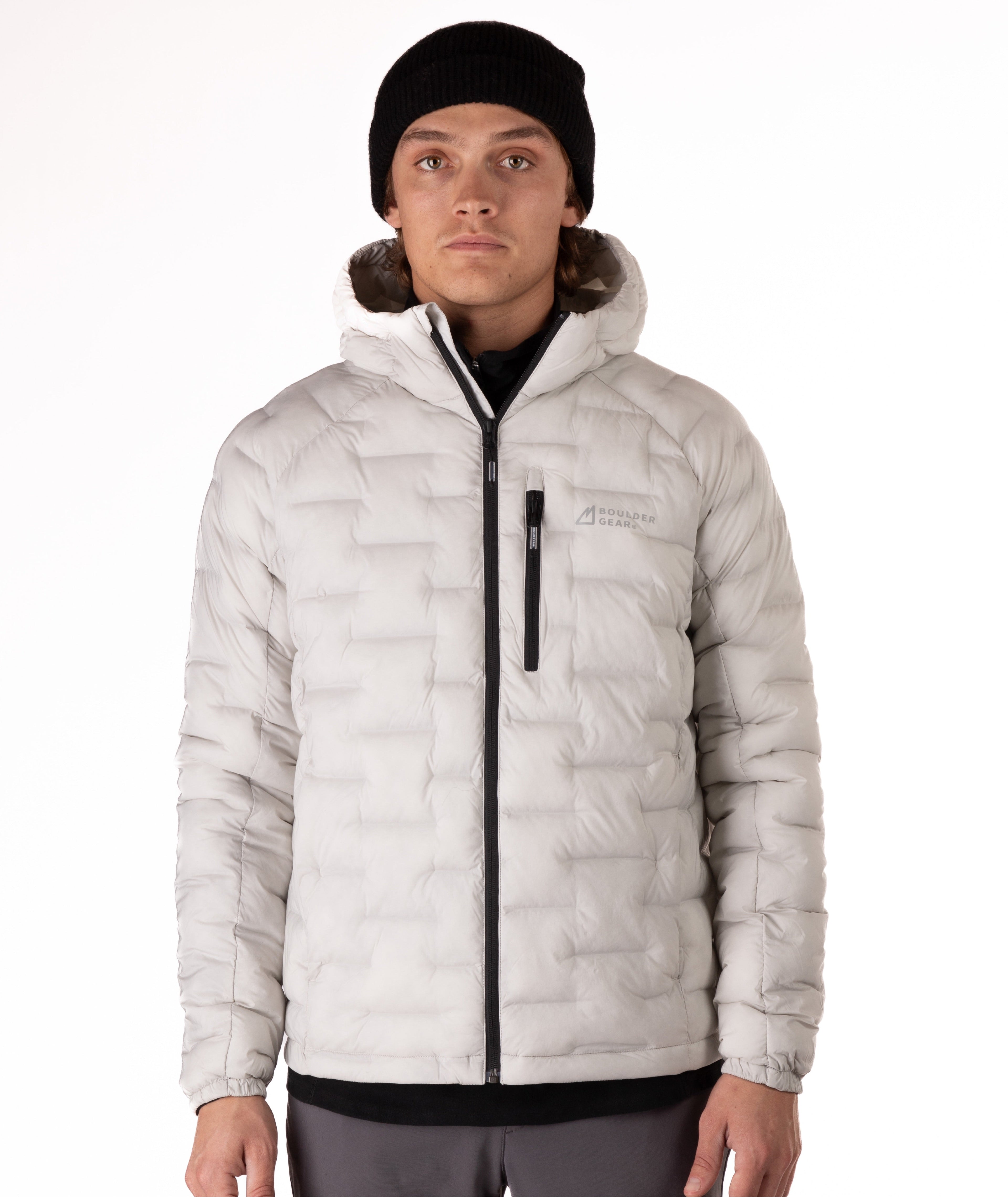 Boulder Gear Men's Endurance 4-Way Stretch Recycled Insulated Hooded Jacket