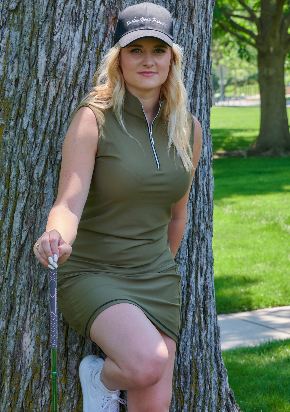 Angelic 15" Athletic Skort with Built-in Liner and Pockets